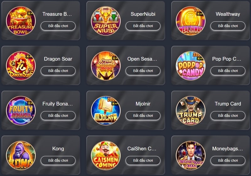 Luck8 có lợi thế tuyệt đối trên thị trường với kho game nohu đa dạng