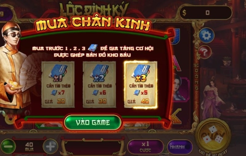 Game nổ hũ Lộc Đỉnh Ký với cốt truyện võ hiệp hấp dẫn tại Luck8