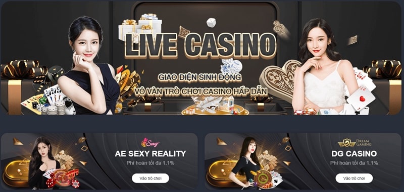 Casino trực tuyến Luck8882 cung cấp nhiều trò chơi đẳng cấp nhất hiện nay