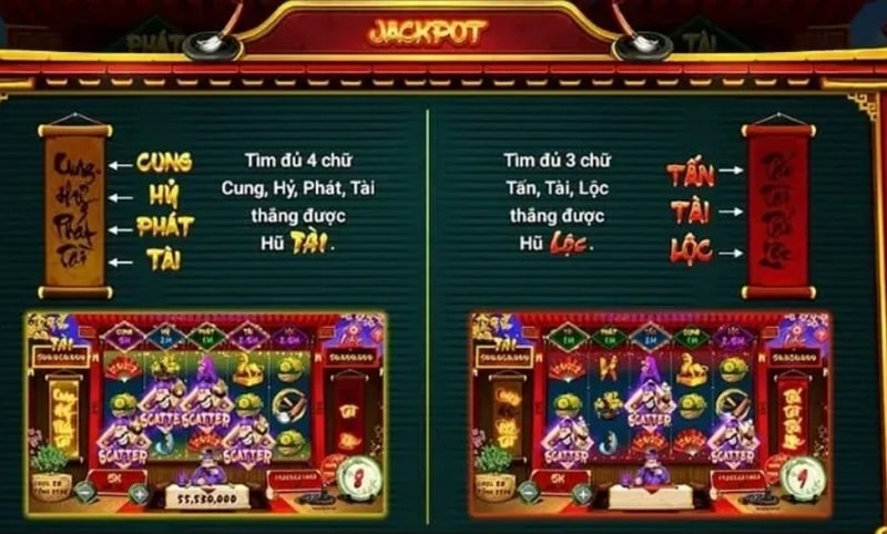 Game nổ hũ Ông Đồ có rất nhiều tính năng và line thưởng hấp dẫn