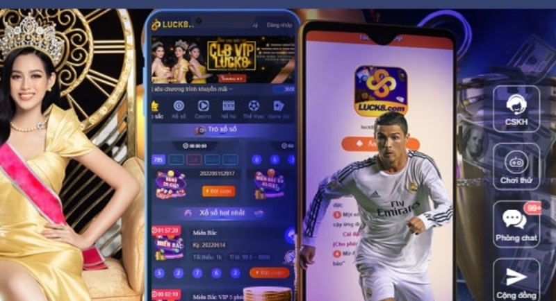 App nhà cái Luck8 có đầy đủ tính năng như phiên bản web